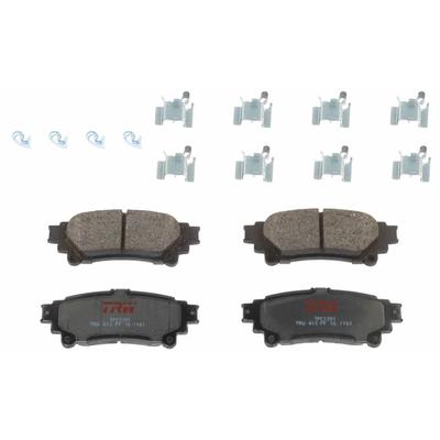 TRW Brake Pad Set Premium Braking Series, Rear, TXC1391