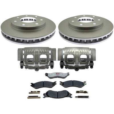 Raybestos Brake Disc & Caliper Kit Natural Loaded (Caliper, Hardware Pads) Element3 Series, Front, KIT-210516-130