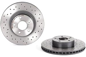 Brembo Brake Disc Xtra Series, Front, Driver or Passenger Side, 2-year limited warranty 09.5674.2X
