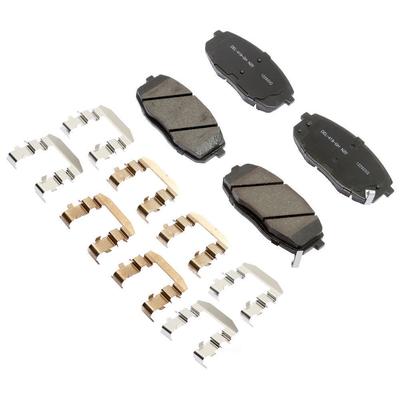 AC Delco Brake Pad Set Gold Series, Front, 24-months or unlimited mile limited warranty 17D1397CHF1