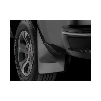 Weathertech Mud Flaps Thermoplastic Black DigitalFit Series, Rear, Driver & Passenger Side, Lifetime limited warranty 120161