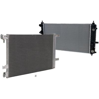 Replacement Radiator Factory Finish, 1-year unlimited-mileage warranty KIT-090123-135