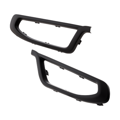 Replacement Bumper Trim, Rear, Driver & Passenger Side, 1-year unlimited-mileage warranty SET-RJ76350013