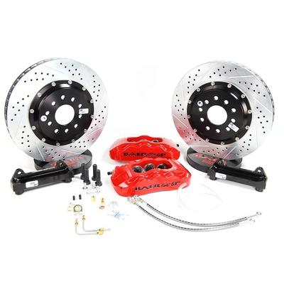 Baer Brakes Big Brake Kit Black Powdercoat Caliper Pro Plus Series, Front, 1 Year Limited Warranty 4401006B