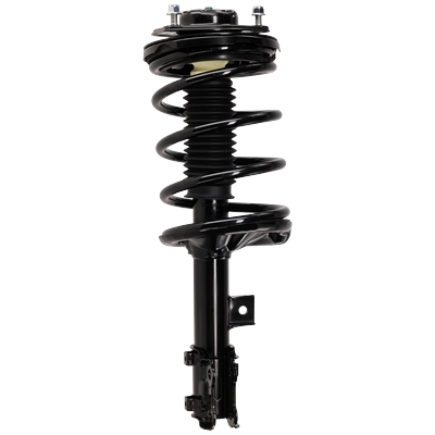 JC Whitney Shock Absorber & Strut Assembly Black Fully Loaded Strut, Front, Driver Side, 1-year unlimited-mileage warranty JK28050016