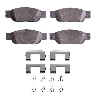 R1 Concepts Brake Pad Set, Front, 1 Year Limited Warranty 2551-0805-01