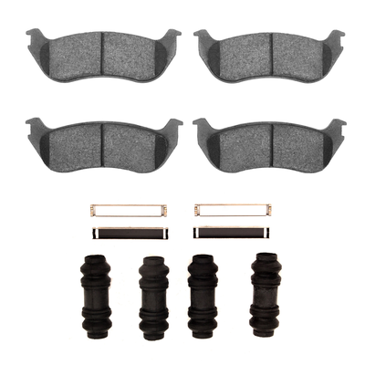 R1 Concepts Brake Pad Set, Rear, 1 Year Limited Warranty 2551-0881-01