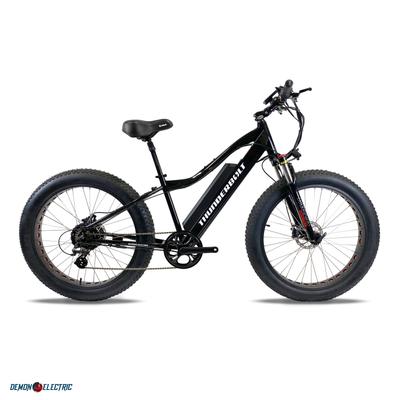 Demon Electric Bike Black THUNDERBOLT SL Series, Limited Warranty PEB-01-14