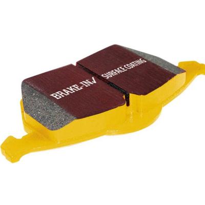 EBC Brake Pad Set Yellowstuff Street & Track, Front, 12-month or 10,000-mile limited warranty excluding wear tear race use DP41742R