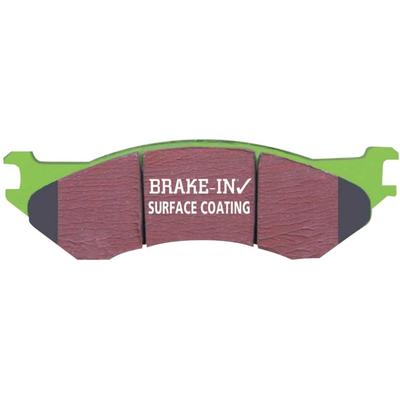 EBC Brake Pad Set Greenstuff Elite 6000 Aramid Fiber Truck and SUV, Front, DP61413