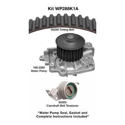 Dayco Timing Belt Kit, 60,000-mile limited warranty WP288K1A