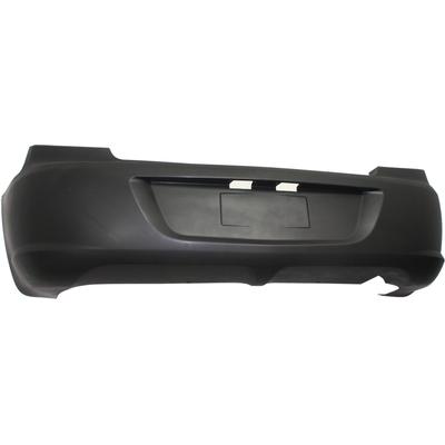 Replacement Bumper Cover Primed, Rear, 1-year unlimited-mileage warranty REPC760155P