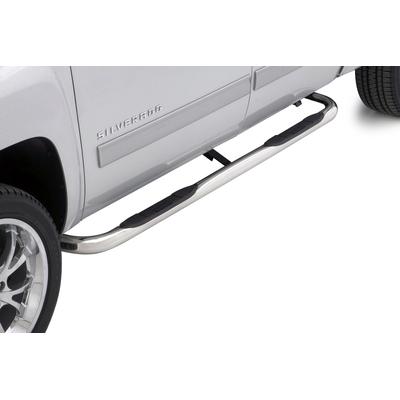 Lund Nerf Bars Stainless Steel Polished 3 in. Round Bent Series, Lifetime limited warranty 22669401