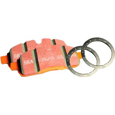EBC Brake Pad Set Extra Duty ED Truck/SUV, Rear, 12-month or 10,000-mile limited warranty excluding wear & tear race use ED9993