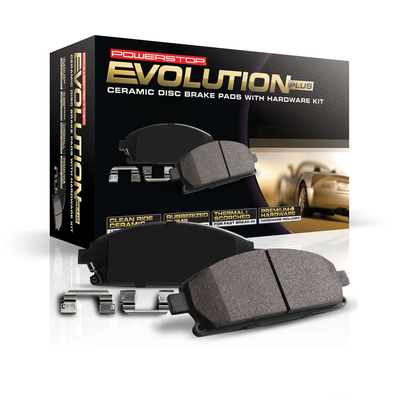 Powerstop Brake Pad Set Z17 Evolution Plus Ceramic, Rear, 90-day / 3000-mile limited warranty 17-998