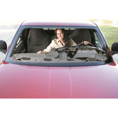 Coverlay Interior Restoration Kit ABS Plastic Medium Gray Dash Cap, Door Panel, Lifetime limited warranty 22-155CF-MGR