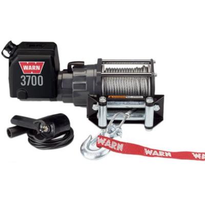 Warn Winch Steel Gray Electric 2000 DC Series, nan, 1-year limited warranty 92000