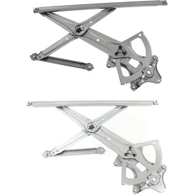 Replacement Window Regulator Power, Front, Driver & Passenger Side, 1-year unlimited-mileage warranty SET-REPT462987