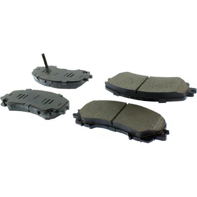 Centric Brake Pad Set Premium Series, Front, 90-day or 3,000-mile limited warranty 301.1736