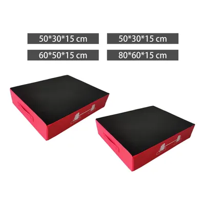 Weight Lifting Drop Pads Barbell Cushion Pad Crash Pads Silence Deadlift Platform for Exercise Indoor Fitness Training Dumbbell