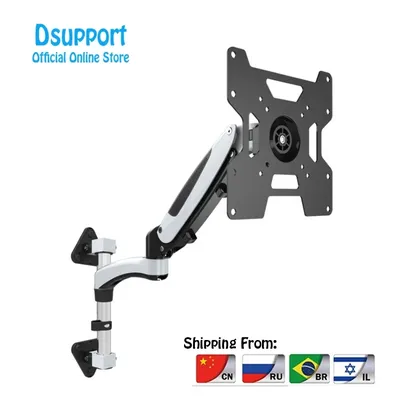 35"-55" Heavy Duty Gas Spring Full Motion Flexible LCD LED Monitor TV Wall Mount Bracket Arm Loading