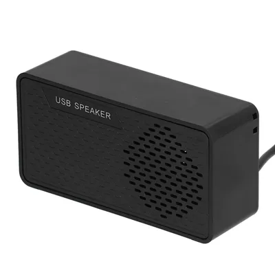 Tragbarer Lautsprecher, USB-Schnittstelle, Ome Supplies, einfach zu bedienen, 3,8 x 1,2 x 1,9 Zoll Mini-Computer-Lautsprecher, Desktop-Computer-Lautsprecher für Zuhause
