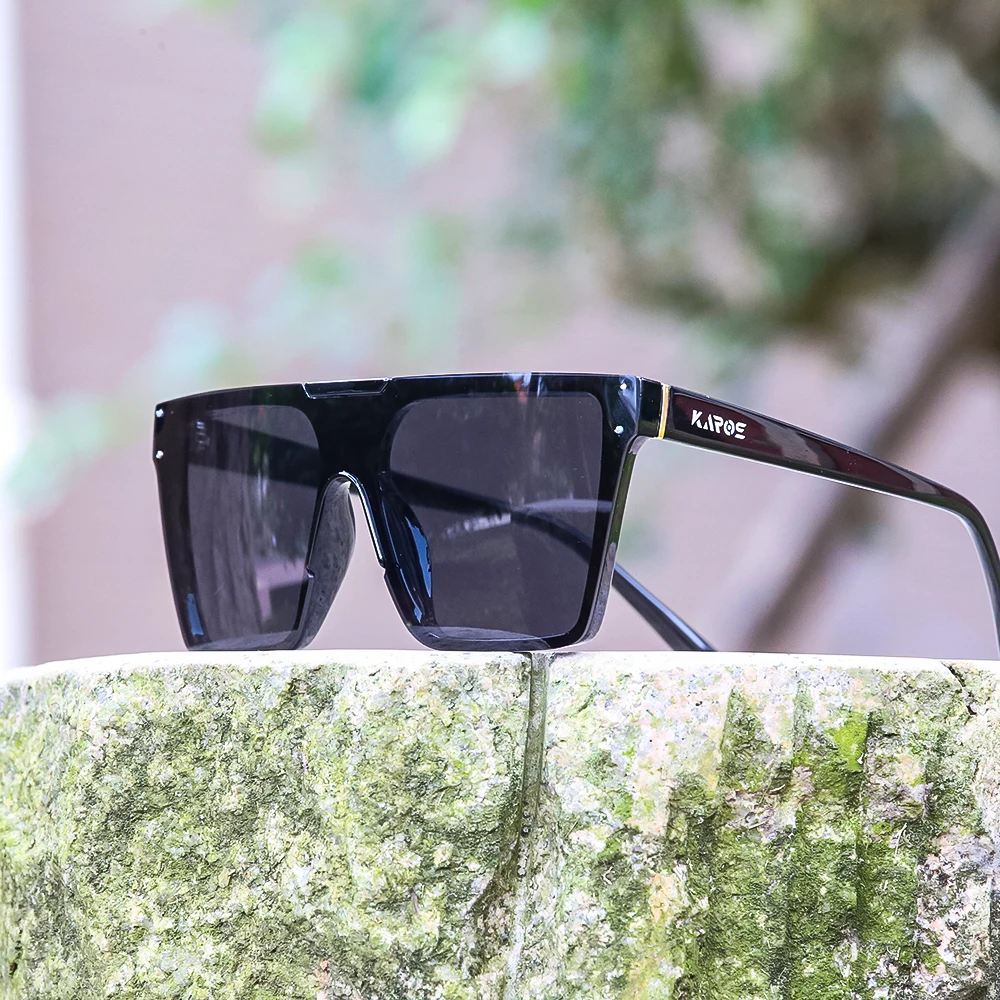 KAROS Mode Sonnenbrillen Männer Frauen Outdoor Großen Rahmen Übergroßen Sport Goggle Strand Sonnenbrille Bunte Uv400 YZ2017 Image