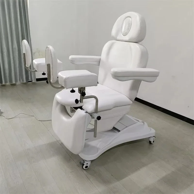 Elektrische Lieferung, Krankenhauschirurgie, Geburtshilfe, Untersuchung, medizinischer Gynäkologie-Stuhl, Behandeltisch, Physiotherapie-Bett Image