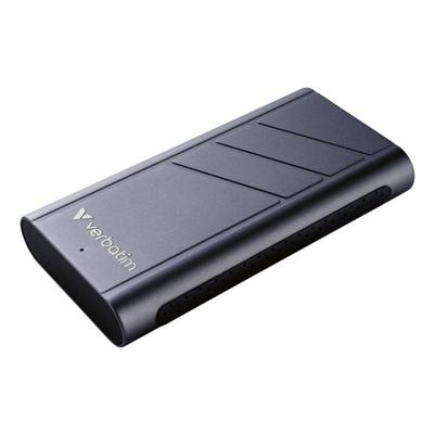 Verbatim Externe Festplatte »TurboMetal SSD USB4« Portable SSD 1 TB silber, 5.5x1.81x10.58 cm Image