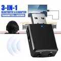 Adattatore Bluetooth wireless USB 3 in 1 Trasmettitore Bluetooth 5.0 per PC Computer Altoparlante