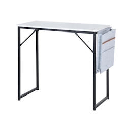 WellHome - Schreibtisch mit Dokumentenhalter in Off-White 74cm Image