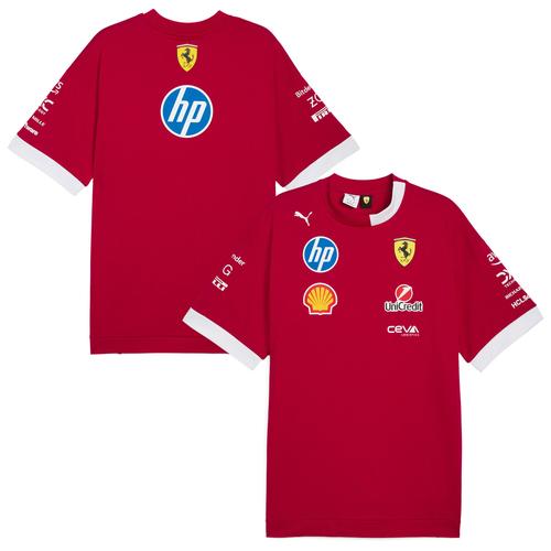T-shirt oversize des pilotes Scuderia Ferrari 2025 - Rouge - unisexe Taille: 2XL