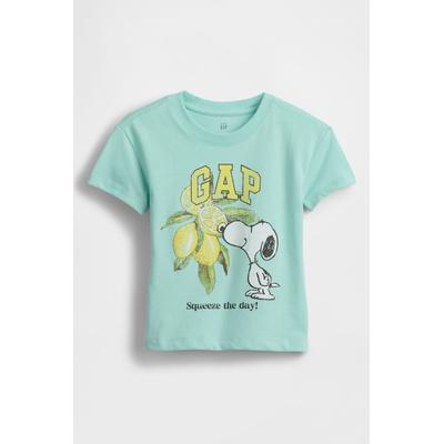 Gap Girls Green Snoopy T-Shirt (6mths-5yrs) - Green