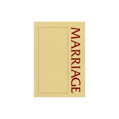 A Marriage Sourcebook by J. Robert Baker (Paperback - Liturgy Training Pubns)