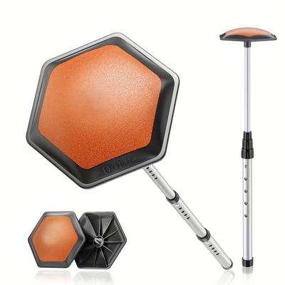 TEMU Pro Golf Travel Bag Support System - Hexagon Anti-impact Support Cover And Aluminum Alloy Rod Golf Support Stick - Excellent Durability And Stability Golf Support Rod