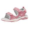 Sandale KANGAROOS "K-Leni Nova", Gr. 28, rosa (dusty rose, frost pink), Synthetik, Textil, sportlich, Schuhe