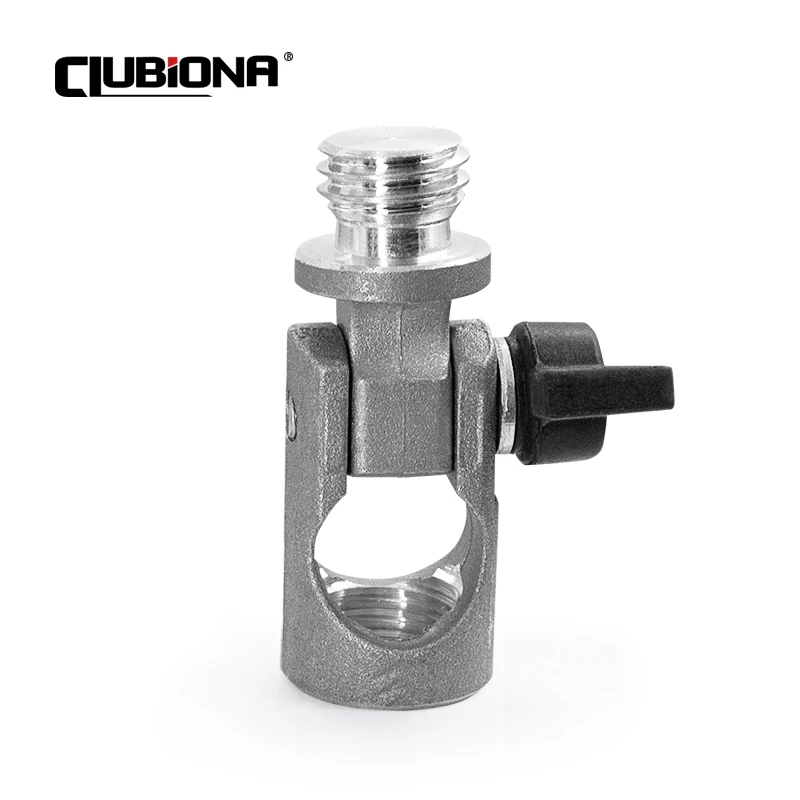 Clbuiona Tilt Slash, funktionelles 5/8-Zoll-Gewinde, 360-Grad-Drehkreuz, roter oder grüner Strahl, Linienlaser, Drehgelenk oder Adapter Image