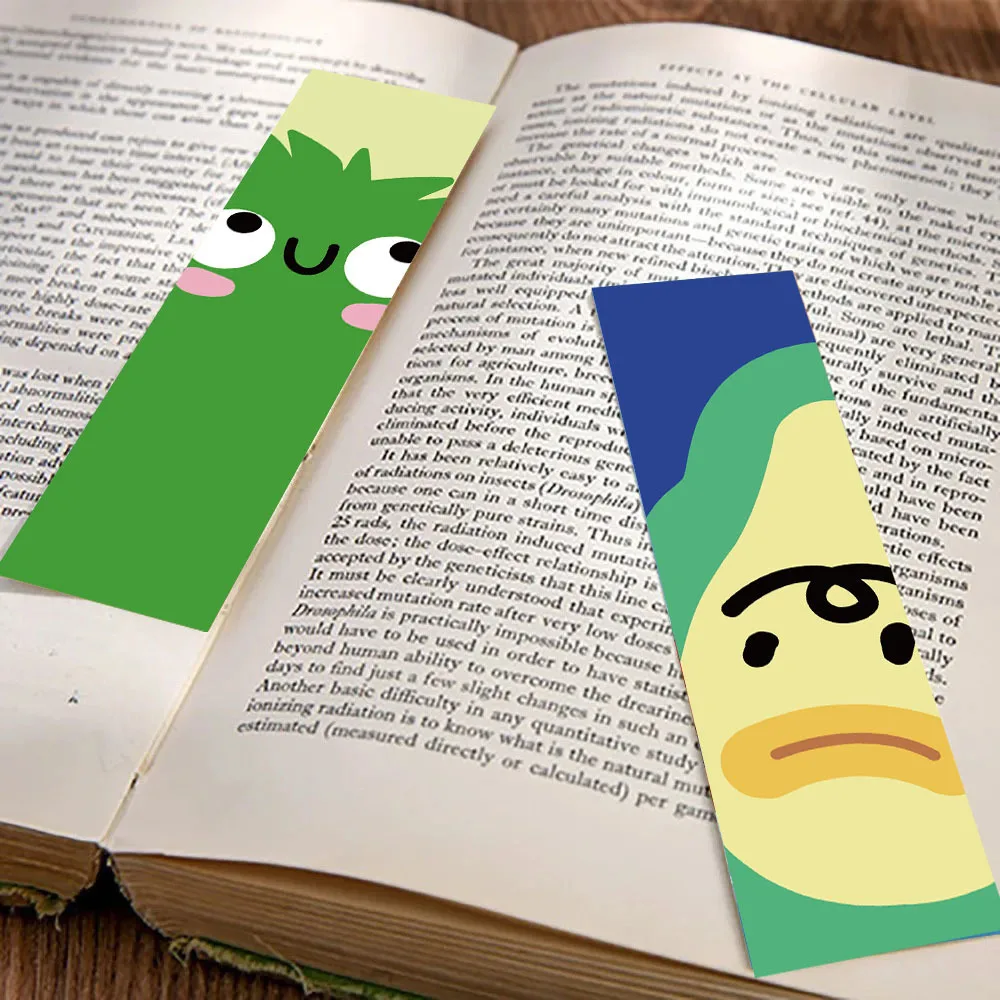 30 Stück Leseseiten, lustige Tiere, Lesezeichen, Bücher, beschriftet, dekorative Papierkarte, Schule, Schreibwaren, ästhetische Lesezeichen Image