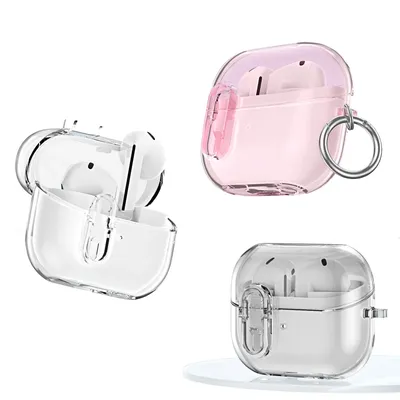 Für Samsung Buds3/pro Kopfhörer-Schutzhülle, weiche Silikon-Schutzhülle mit Anti-Verlust-Haken/Fall-Schutz Image