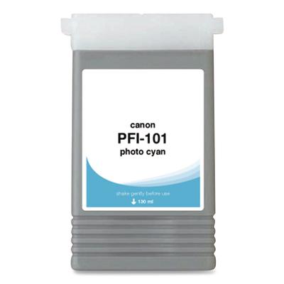 Innovera Compatible Photo Cyan Ink, Replacement for PFI-101 (0887B001AA), 130 mL (CTGWCPFI101PC) Each Innovera® Inkjet Printer Cartridges