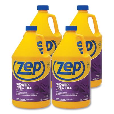 Zep Shower Tub and Tile Cleaner, Pleasant Scent, 1 gal, 4/Carton (ZPEZUSTT128A) Case of 4 Zep® Bathroom and Tile Cleaners