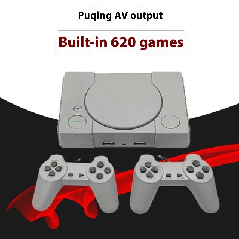 620 Mini TV rétro Console de jeu portable intégré 620 jeu classique Console de jeu vidéo avec double Gampad pour jouer cadeau pour enfants