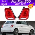 1 Coppia Per Fiat 500 Auto Posteriore Bumoer Fanale Posteriore Fanale Posteriore Freno di Guida Lampada di Retromarcia Indicatori di direzione Accessori Auto