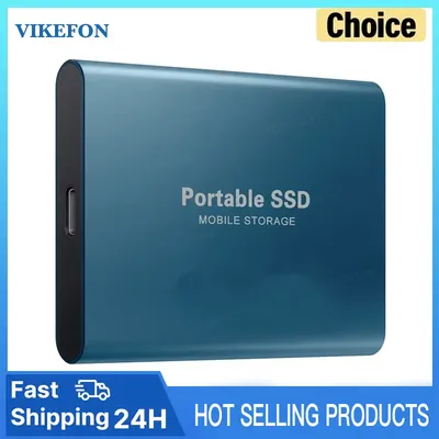 New 16TB Portable SSD External Hard Drive USB 3.0 Type C Solid State Drive High Speed Hard Disk for