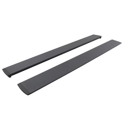 Go Rhino Running Boards Aluminum Textured Black E-BOARD E1 Electric Series, 20306880PC