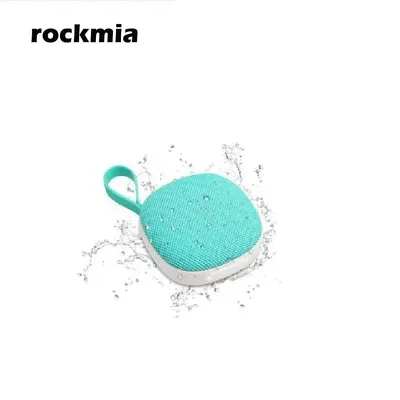 Rockmia EBS-303 Mini tragbarer kabelloser Lautsprecher Bluetooth 5.0 Stoff Mesh Silikongriff Magnetische Funktion Wasserdicht IPX4 Image