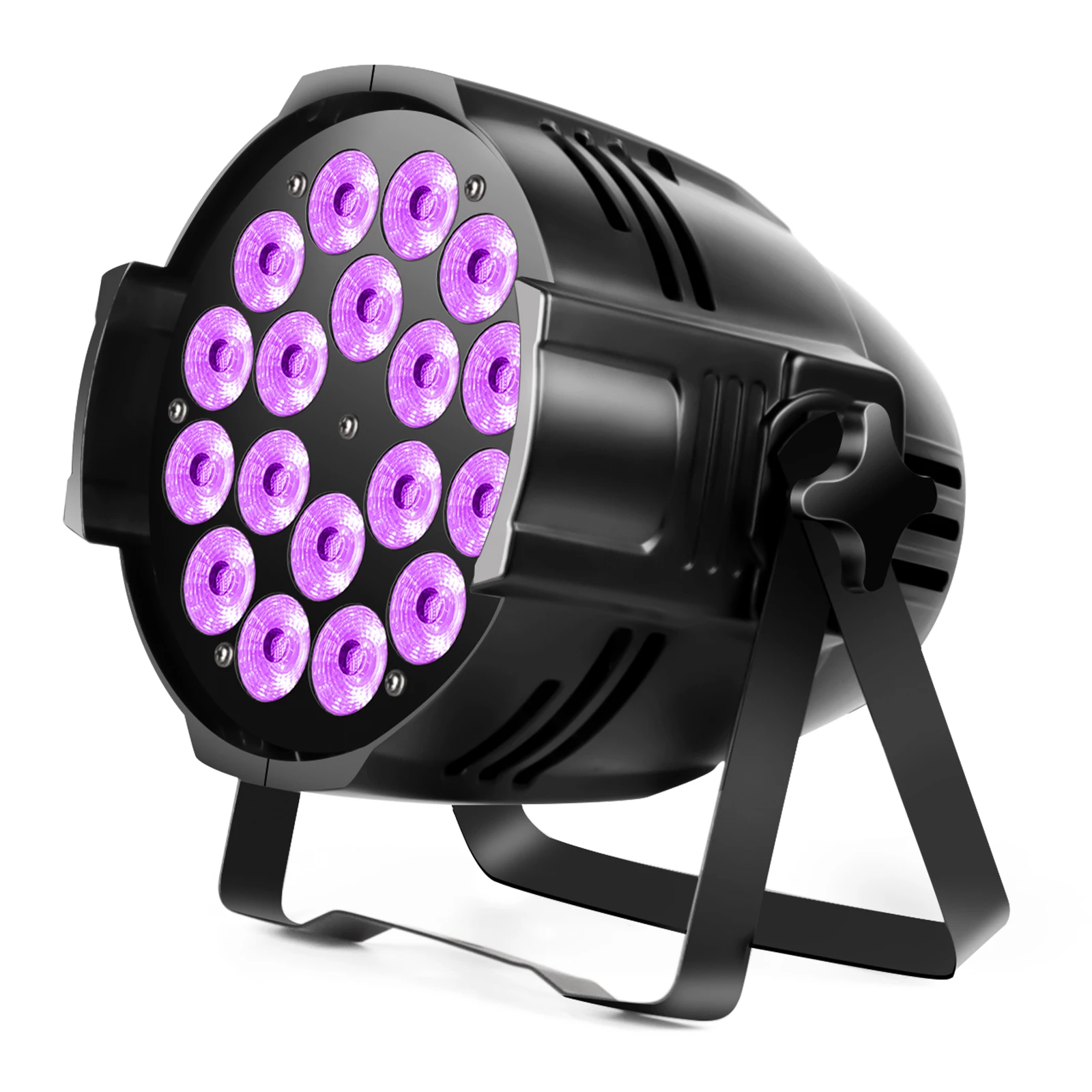 U'king 200w leds 4 in 1 par licht bühnen licht dmx licht farbe mischen regenbogen effekt outdoor led lampe dj lichter party licht disco