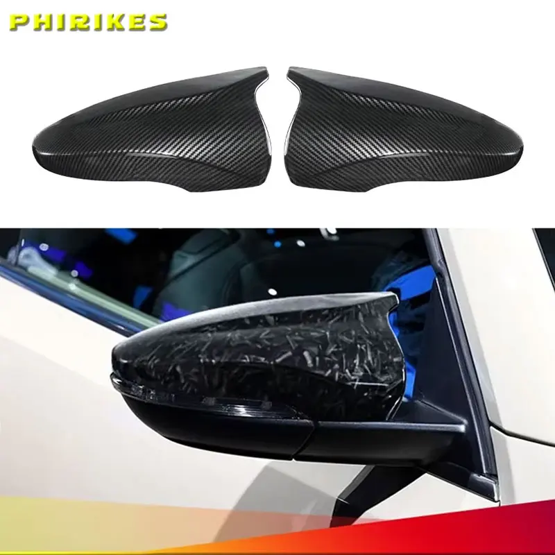 Für VW JETTA MK6 Volkswagen Passat B7 Scirocco Käfer CC Eos Rückspiegel Abdeckung Hinzufügen auf Seite Flügel Spiegel Abdeckung Kappen Image
