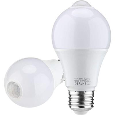 Glühbirne mit Bewegungsmelder, E27 12 W LED-Glühbirne, Warmweiß 3000 K, mit Bewegungsmelder, Image