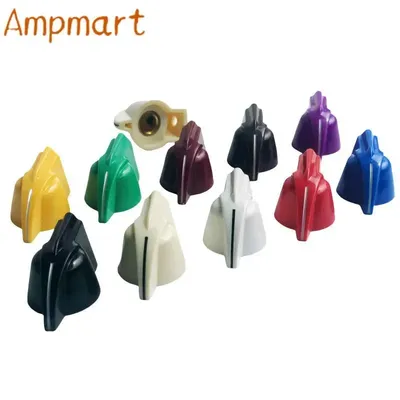 31X16MM Guitar Amplifier Volume Adjustment Knob, Effector Switch Knob. Plastic Knob Aperture: 6.4MM